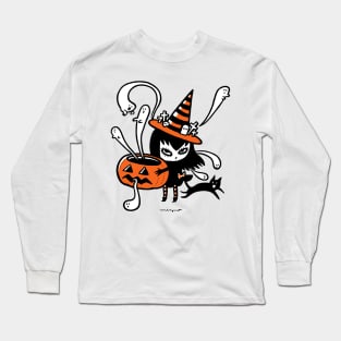 Halloween Witch Long Sleeve T-Shirt